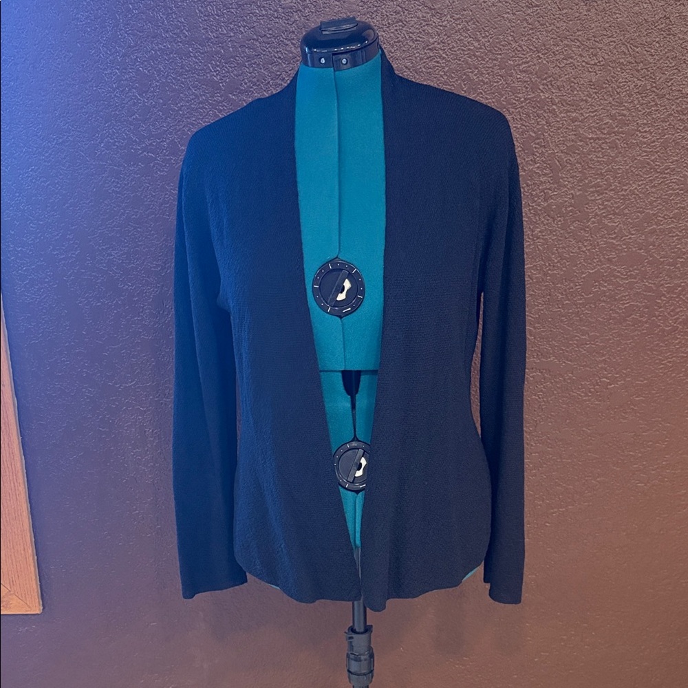 Eileen Fisher Open Front Cardigan